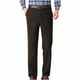 thumbnail image 2 of Pantalones de traje casuales con bolsillos y botones de color liso para hombre, 2 of 9