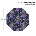 thumbnail image 2 of Pofeuu Lavender Flowers Print Coasters for Drinks, 4Pack PU Leather Coasters, Bar Drink Coasters for Tabletop Protection, Furniture from Damage-Octagon, 2 of 6