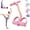 Pink, variant on 2026 New Fitness Resistance Bands, Resistance Band with Handle, Full Body Toning, Training Abdomen, Waist, Arms & Legs