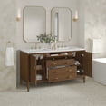 thumbnail image 4 of James Martin Vanities 485-V60D-BW-3ENC Myrrin 60" Double Basin Wood Vanity Set - White, 4 of 7