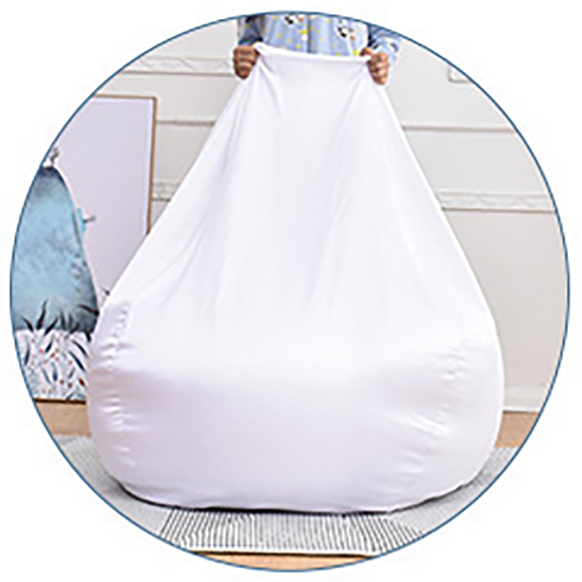 Inner Liner For Bean Bag Chair Cover Large Easy Cleaning Sofa No