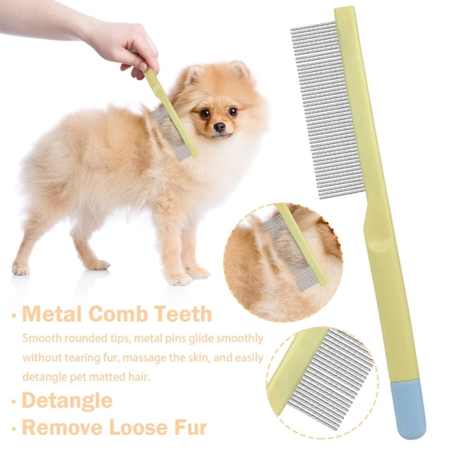 BotaniNest This Comb Is Equipped With Fine Teeth Specially Designed For Grooming The Hair Of Cats And Dogs.