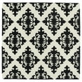 thumbnail image 3 of Kaleen Tara Square - Black 3'9" x 3'9" 100% Wool Rug, 3 of 4