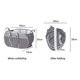 thumbnail image 3 of Foldable Laundry Basket Mesh Dirty Clothes Storage Basket with Handle for Home, 3 of 5