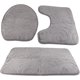 thumbnail image 1 of Alfombrillas de Baño Antideslizantes, Tapa de Inodoro, Alfombrillas de Suelo Absorbentes (Gris), 1 of 4
