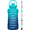 Green Gradient, variant on GEDUX 128 oz Motivational Water Bottle with Time Marker, Leakproof Wide Mouth Water Bottle, BPA-Free 2-in-1 Lid with Straw & Spout for Gym Camping