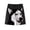 Black, variant on Men's Shorts 7 Inch Inseam Men's And Women's Funny Dog Printed Cute Casual Beach Sports Shorts