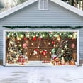 thumbnail image 4 of Bannière Suspendue Festive Extérieure en Tissu pour Porte de Garage 400 cm x 180 cm Polyester Résistant aux Intempéries, 4 of 6