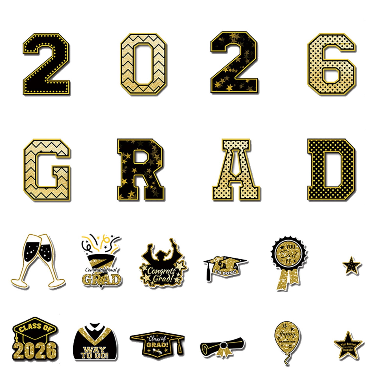 Graduation Party Decoration Background Cloth, 2026 Graduation Decorations, Graduation Party Decorations, Graduation Decorations, Graduation Party Photo Booth Props Kit
