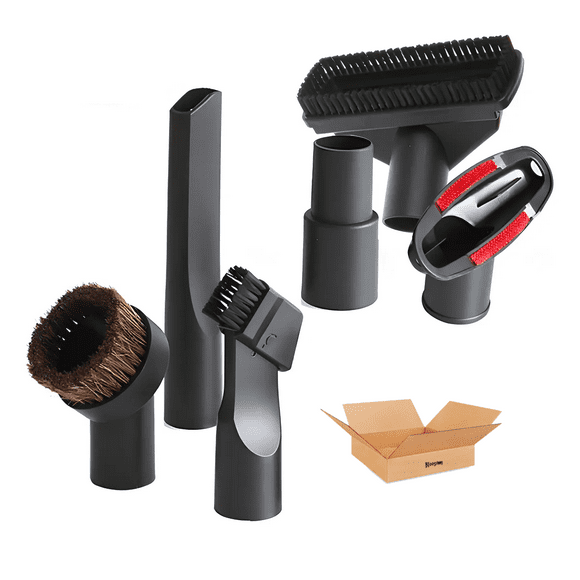 Accesorios De Repuesto Para Aspiradora, Bloosom 32 A 35 Mm, 6 Pzs. Negro