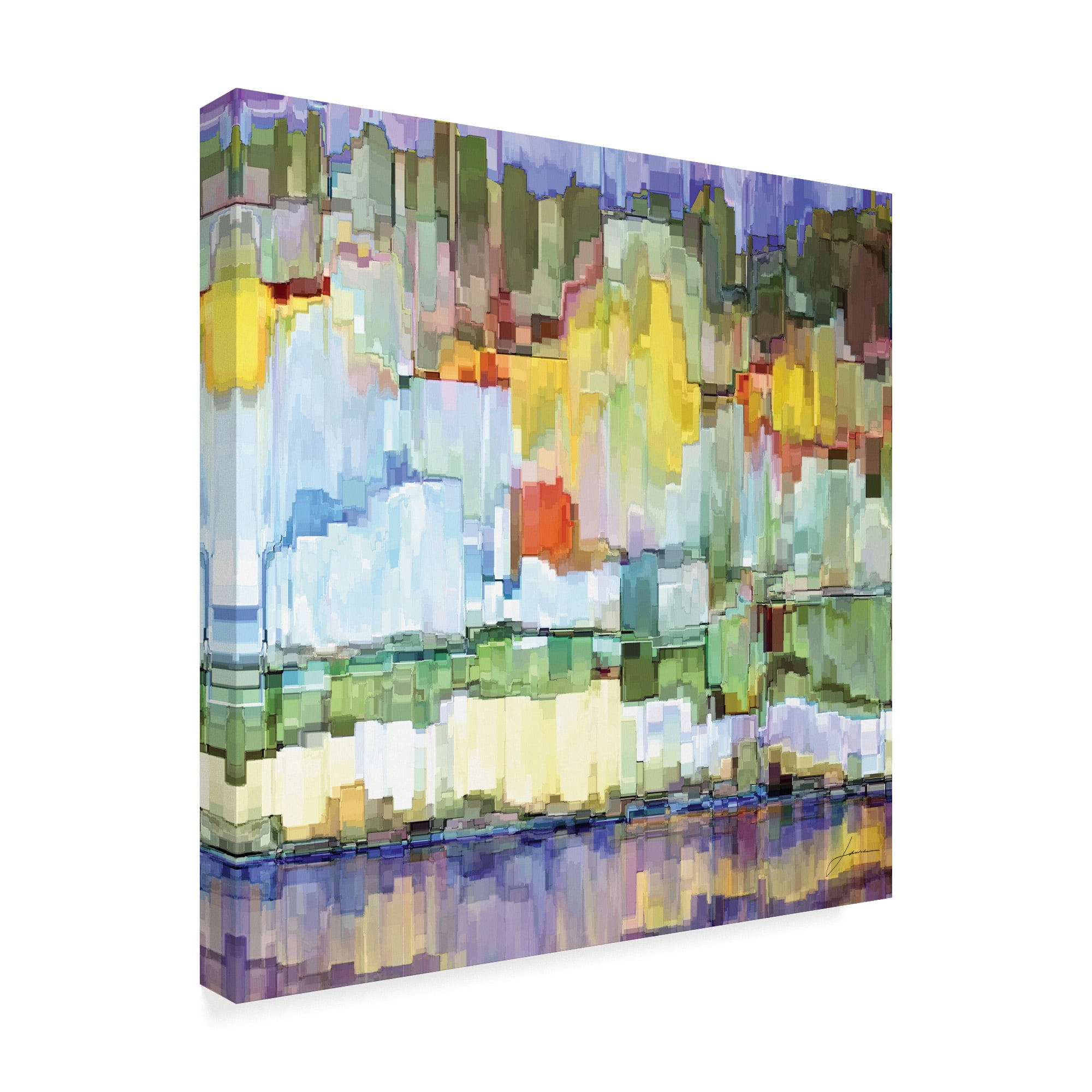 Trademark Fine Art 'Glacier Bay IV' Canvas Art by James Burghardt