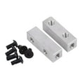 thumbnail image 2 of bedienty 2Pcs RC Servo Mount Easy to Accessory Install DIY for 1/10 CW01 Model RC Car Silver for 1/10 RC car, 2 of 6