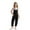 Black, variant on Usaibhir Girls' Casual Sleeveless Jumpsuits Loose Spaghetti Strap Romper Long Pants Kids V-Neck Overalls with Pockets