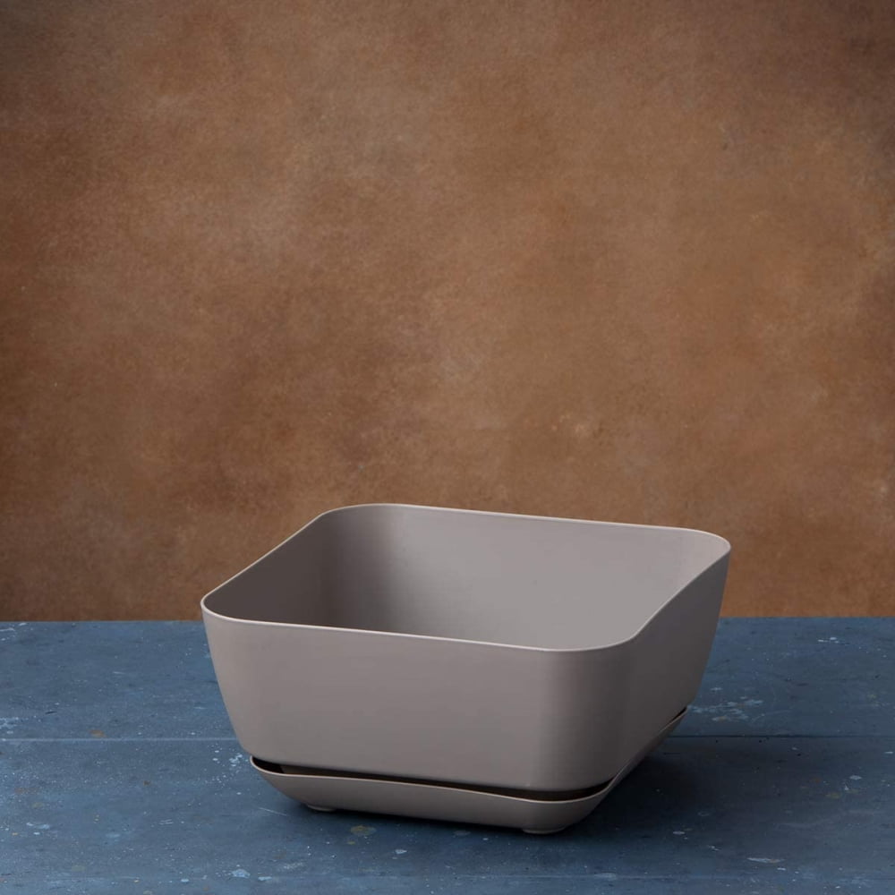 Root & Vessel Majestic Garden Planter, Taupe