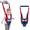 Dark blue mesh fabric, variant on ARVOV Baby Walking Harness, Walker Assistant Belt, 4-in-1 Walking Support, Reduces Back Strain, Adjustable Straps, Breathable Padding, Soft Cotton, Secure Fit for 7-24 Months