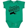 thumbnail image 3 of Inktastic Someone in Massachusetts Loves Me Boys or Girls Baby Bodysuit, 3 of 5