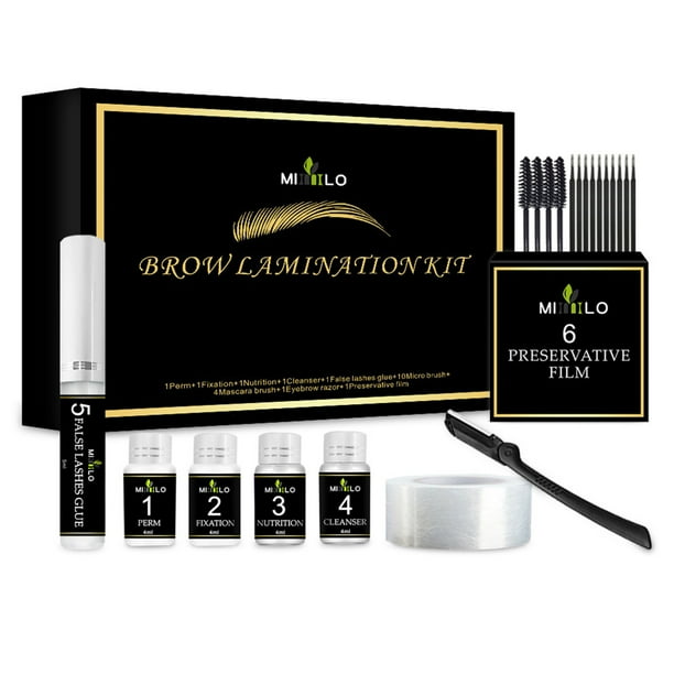 Gecheer Eyebrow Lamination & Eyelash Lift Set Eyebrow Lift Kit DIY Brow