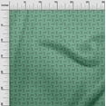thumbnail image 3 of oneOone Polyester Spandex Sea Green Fabric Abstract Irregular Lines Sewing Craft Projects Fabric Prints By Yard 56 Inch Wide, 3 of 4