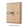 thumbnail image 2 of Maytalsory Waterproof And Moisture-proof Wood Light Switch Plate Wide Applications Vintage Style, 2 of 6