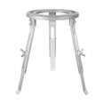 thumbnail image 1 of Soporte trípode de laboratorio, soporte para lámpara, estante de luz, altura ajustable, para calentamiento, de metal, para laboratorio de química en, 1 of 8