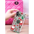 thumbnail image 3 of WIRESTER Silver Glitter Case, Sparkle Bling TPU Cover for Apple iPhone 11 Pro 5.8" 2019, Happy Santa Christmas Pattern, 3 of 3