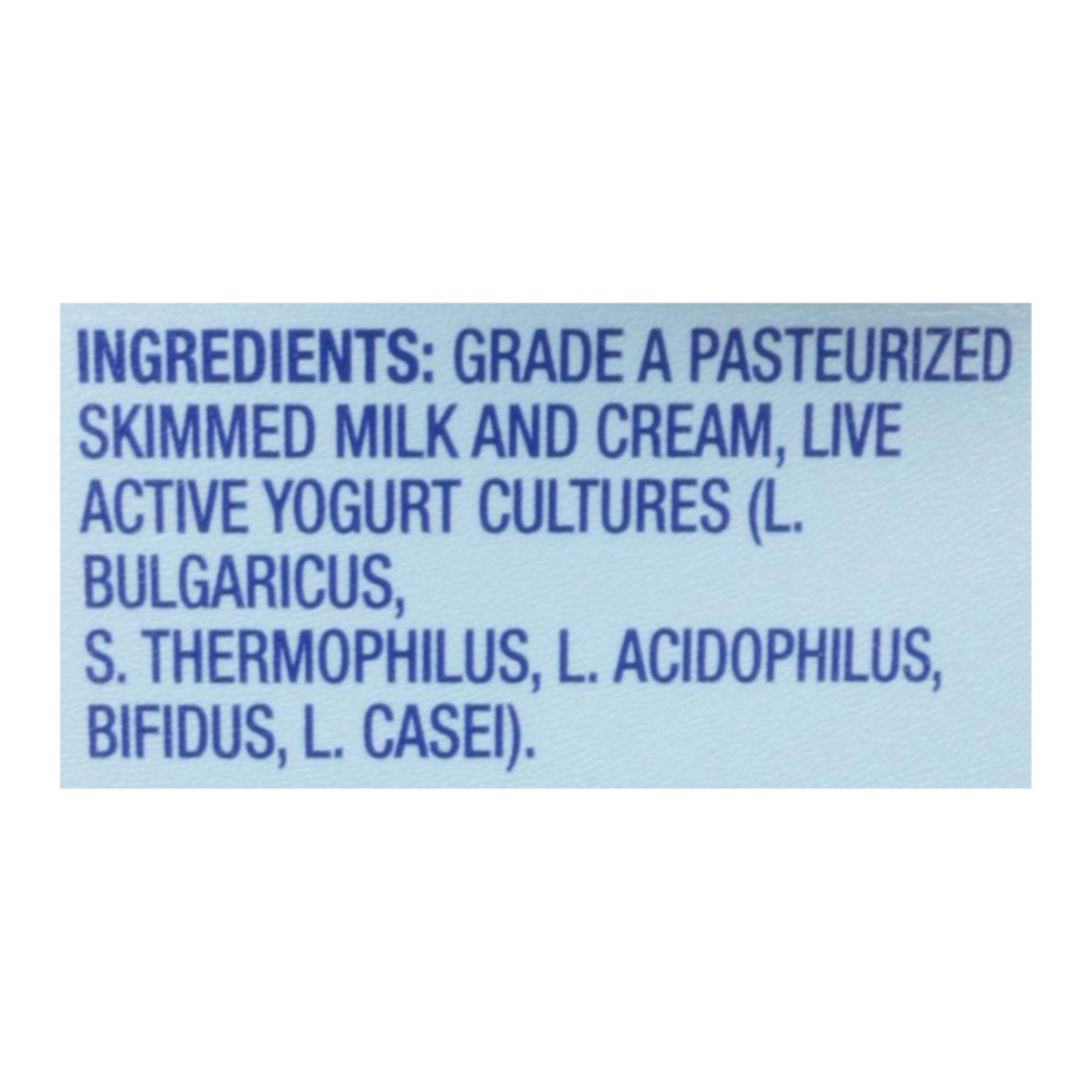 FAGE Total All Natural Whole Milk Plain Greek Strained Yogurt, 32 oz