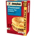 Jimmy Dean Sausage Egg & Cheese Croissant Sandwich, 54 oz, 12 Count