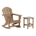 thumbnail image 1 of Paradise Chaise à Bascule de Patio Extérieur avec Table d'Appoint Carrée, 1 of 9