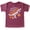 White on Vintage Burgundy Shirt, variant on T-Rex Skeleton Dinosaur Trick or Treat Shirt for Baby and Toddler Youth Boys and Girls Halloween and Fall Shirt White on Military Green Shirt 18 Months