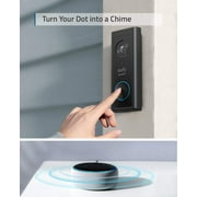 Anker eufy Security, Wireless Video Doorbell (Battery-Powered) with 2K HD, No Monthly Fee, On-Device AI for Human Detection, 2-Way Audio, Simple Self-Installation