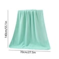 thumbnail image 3 of Solo Hoy, Toalla de baño de terciopelo coral con forma de piña, absorbente, de secado rápido, para natación, playa, gruesa, suave, para salón de belleza en casa Akmoler, 3 of 8