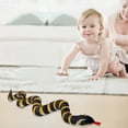 thumbnail image 6 of Gallickan Realistic Animal Stuffed Snake, 59 Inch Stuffed Animal Plush Snake, Lifelike Snake Plush Toy Stuffed Snake Animal Plush Toy Large Snake Gifts for Kids, Gold, 6 of 6