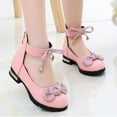 thumbnail image 4 of purcolt 3-12 Years Girls Dress Shoes with Bow, Mary Jane Shoes for Little/Big Girls, Closed Toe Heels Princess Shoes Pump Shoes for School Wedding Party, 4 of 9
