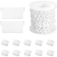 thumbnail image 1 of Vertical Blinds Repair Kit, Vertical Blind Accessories, Low Weight Chain Connectors Replacement Kit For 127mm Slats, 1 of 5