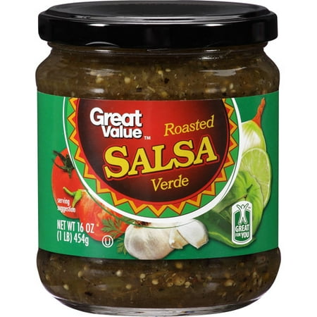Great Value Roasted Salsa Verde, 16 Oz.