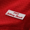 thumbnail image 6 of Men's Mitchell & Ness Johnny Bench Red Cincinnati Reds Cooperstown Collection Big & Tall Mesh Batting Practice Jersey, 6 of 7