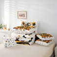 thumbnail image 6 of jejeloiu Halloween Spooky Pumpkin Twin Bedding Sets 7-Piece,Purple Kawaii Bowtie Bedding Comforter Set,Happy Halloween Bats Sheet Sets For Child,Ultra Soft Bedroom Decorative Reversible, 6 of 8