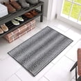 thumbnail image 4 of sruoe Bath Mat Rugs, Bath Mats for Bathroom Floor, Extra Absorbent Quick Dry Bathroom Mats, Washable Bath Rugs and Mats, Bath Carpet for Shower, Polyester, Dark Gray, 4 of 5