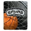 Spurs OFFICIAL National Basketball Association, Reflect 50x 60 Sherpa Throw by The Northwest Company