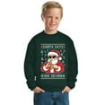 thumbnail image 2 of Wild Bobby Santa Says 6 7 Numbers Meme Christmas Sweater Design | Holiday Unisex Boys Girls Crewneck Graphic Sweatshirt, 2 of 5
