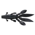 thumbnail image 3 of Yamamoto Flappin? Hog 3.75", Black w/Large Blue, 3 of 3