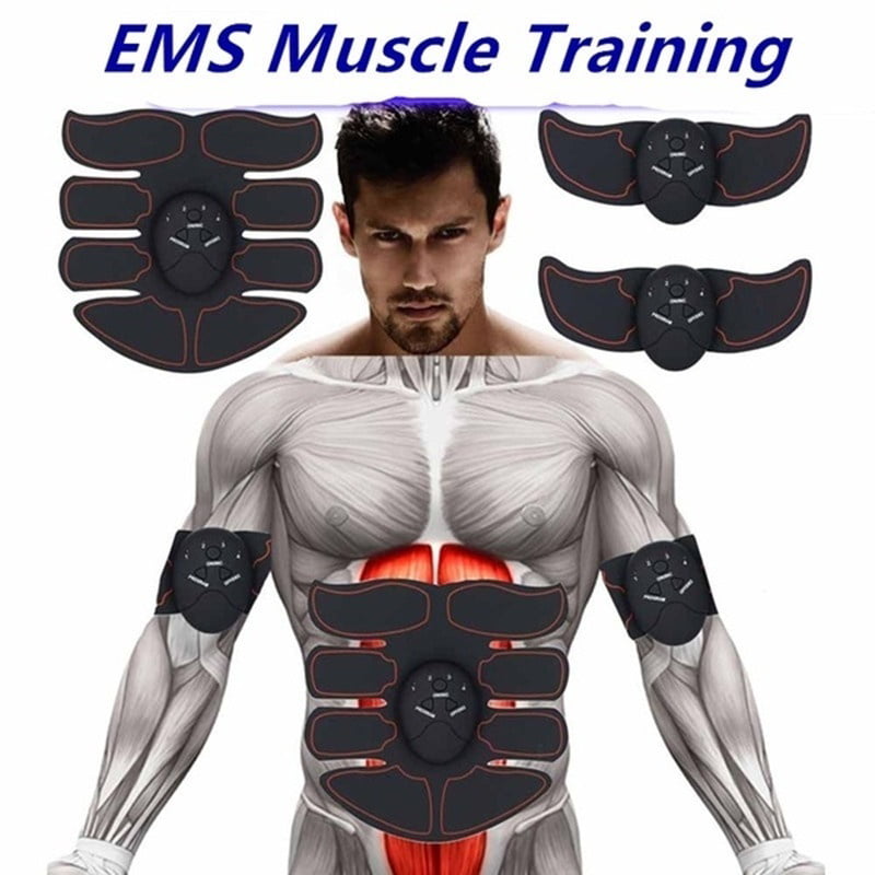 EMS Remote Control Abdominal Muscle Trainer Smart Body Building HOT Fitness ABS 