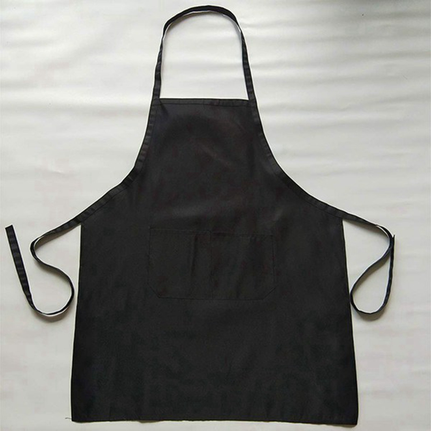 Lot De 15 Tabliers De Cuisine Noirs - 2 Poches - Réglables - Lavables - Unisexes - Pour Cuisine, Pâtisserie, Restaurant - 13