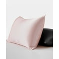 thumbnail image 2 of 22 Momme Beauty Silk Pillowcase Zipper 100% Mulberry Silk Pillowcase, 2 of 14