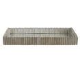 thumbnail image 4 of Uttermost Talmage Polyresin and MDF Wood Mirrored Tray in Silver Leaf, 4 of 5