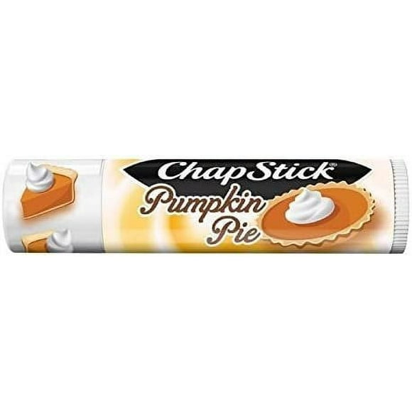 ChapStick 1 Stick Pumpkin Pie Flavored Lip Balm/Protector - Halloween/Fall Edition Net Wt. 0.15 oz