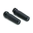 thumbnail image 2 of Kuryakyn Thresher Grips for H-D Cable Throttle, Satin Black, 2 of 3
