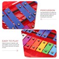thumbnail image 3 of LABSERRON Instrument de Musique Glockenspiel Rouge 25 Tons pour Éducation Musicale Précoce, 3 of 5