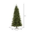 thumbnail image 4 of Vickerman 8.5' Camdon Fir Slim Artificial Christmas Tree, Clear Dura-lit Lights - Faux Slim Christmas Tree - Seasonal Indoor Home Decor, 4 of 7