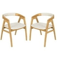 thumbnail image 1 of Gymax Fauteuils d'Appoint en Bambou, Modernes, Enfants, Bambou, Naturels (Ensemble de 2), 1 of 10